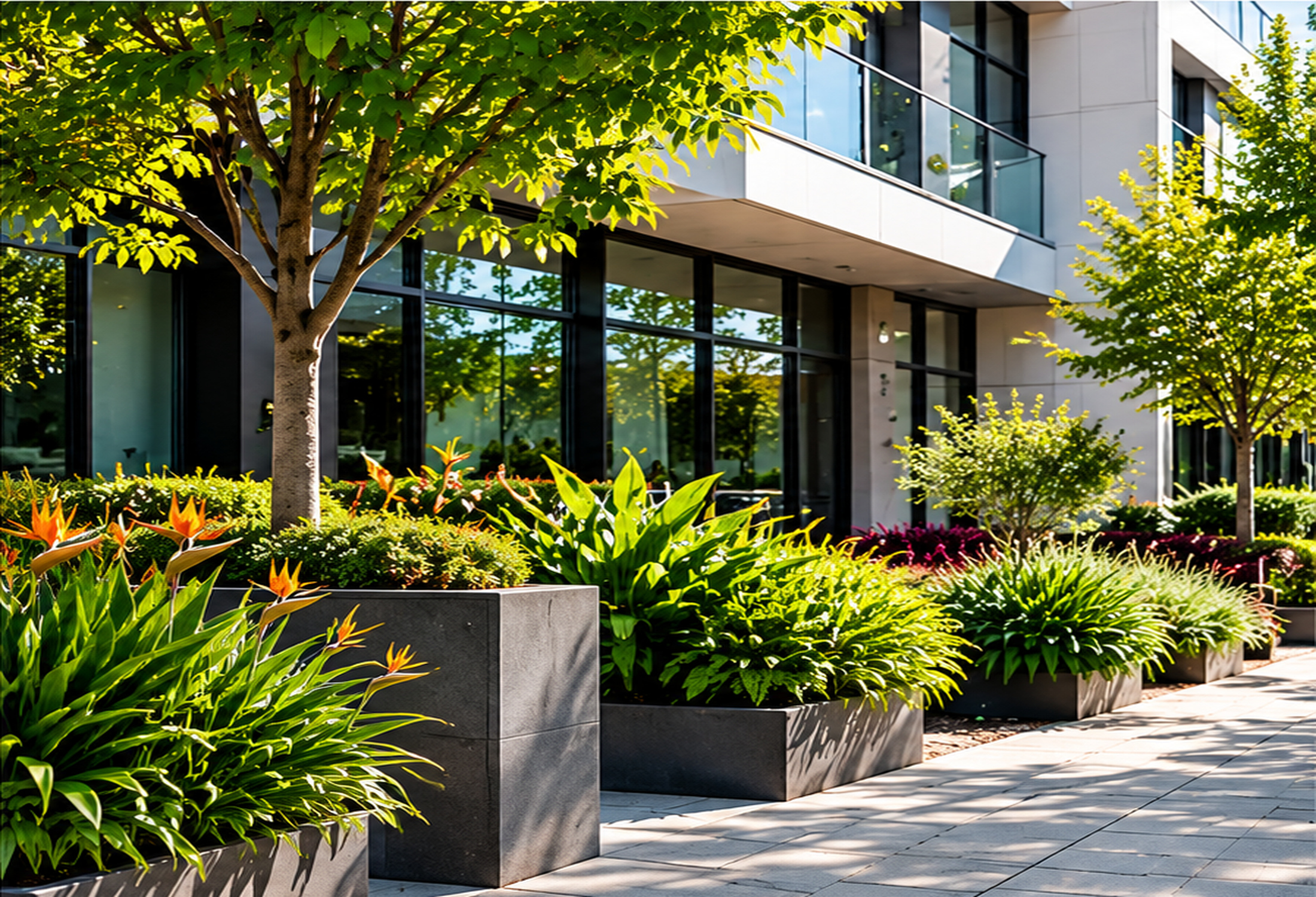 Professionally maintained commercial grounds in Sydney