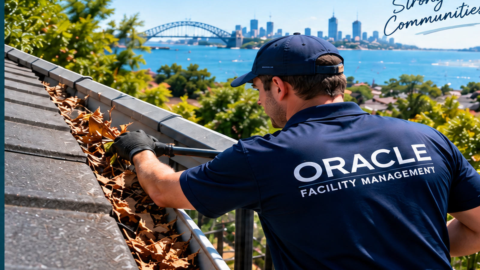 Professional gutter cleaning in Sydney