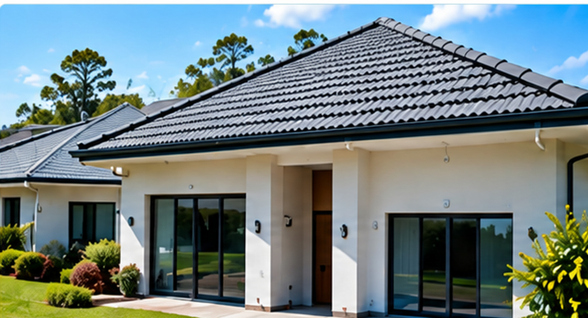 Residential gutter cleaning